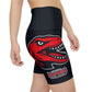 Michigan Raptors Women's Workout Shorts - Sporty Athletic Gear with Football Design