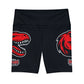 Michigan Raptors Women's Workout Shorts - Sporty Athletic Gear with Football Design