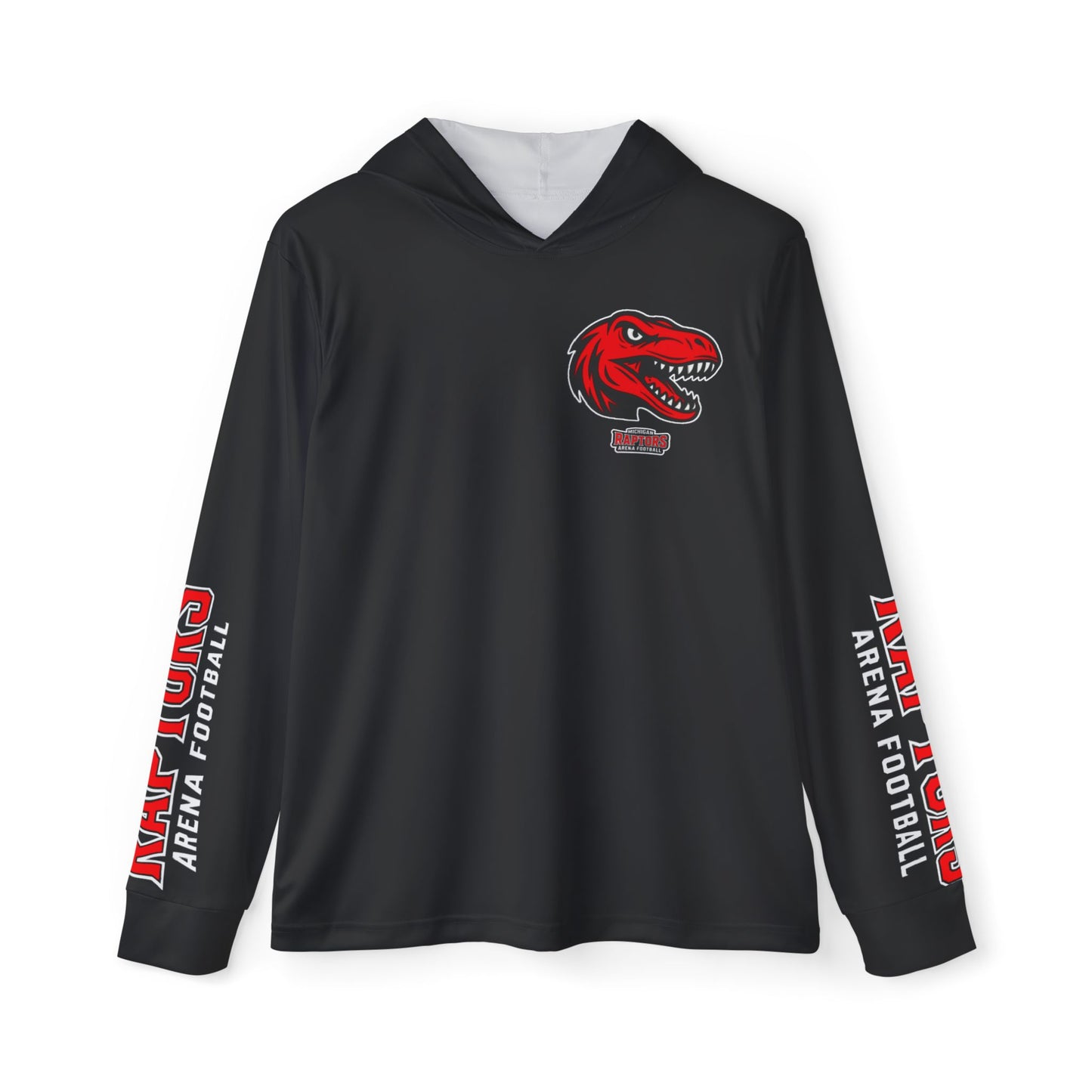 Men's Sports Warmup Hoodie - Raptors Graphic Athletic Hoodie for Active Lifestyle