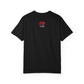 Michigan Raptors T-Shirt — Bold Red Dinosaur Sports Tee