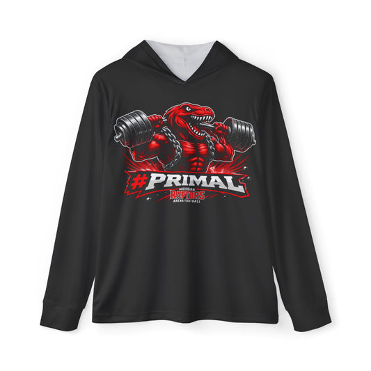Raptors Primal Weightlifting Hoodie — Men's Sports Warmup Hoodie