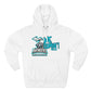 We Comin'! Three-Panel Fleece Hoodie for Arena Football Fans