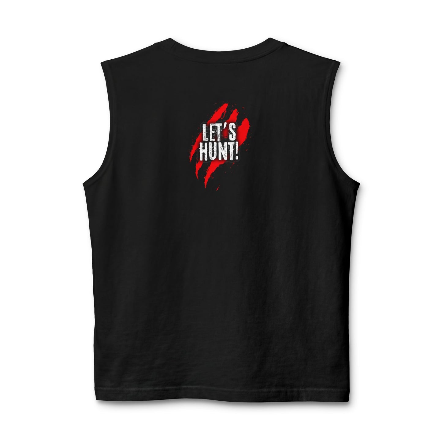 Primal Raptors Muscle Tank – “#PRIMAL” Front & “Let’s Hunt!” Back Gym Tank Top