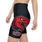 Michigan Raptors Women's Workout Shorts - Sporty Athletic Gear with Football Design