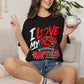 I Love My Michigan Raptors Arena Football T-Shirt — 'Let's Hunt!' Fan Tee
