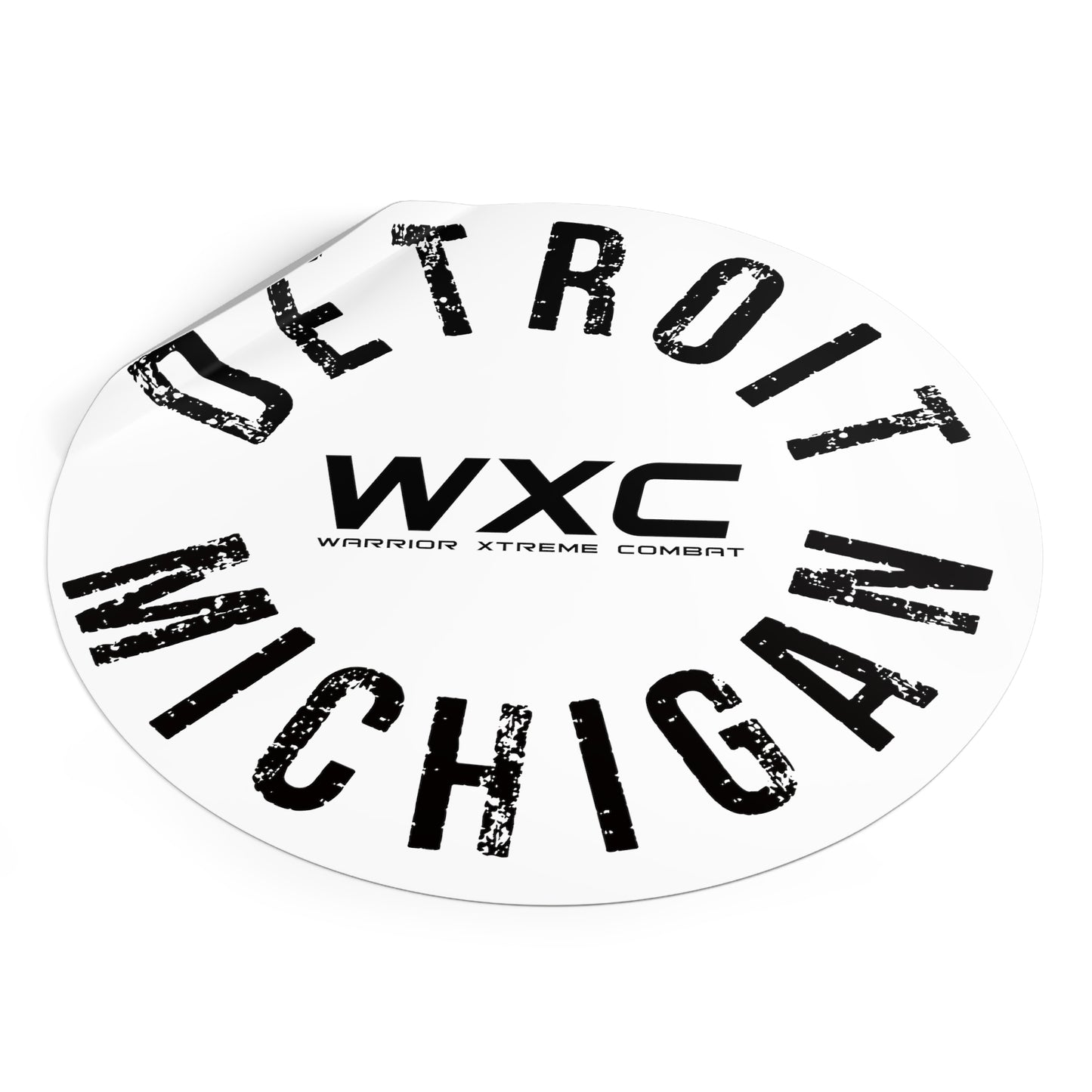 WXC Round Vinyl Stickers