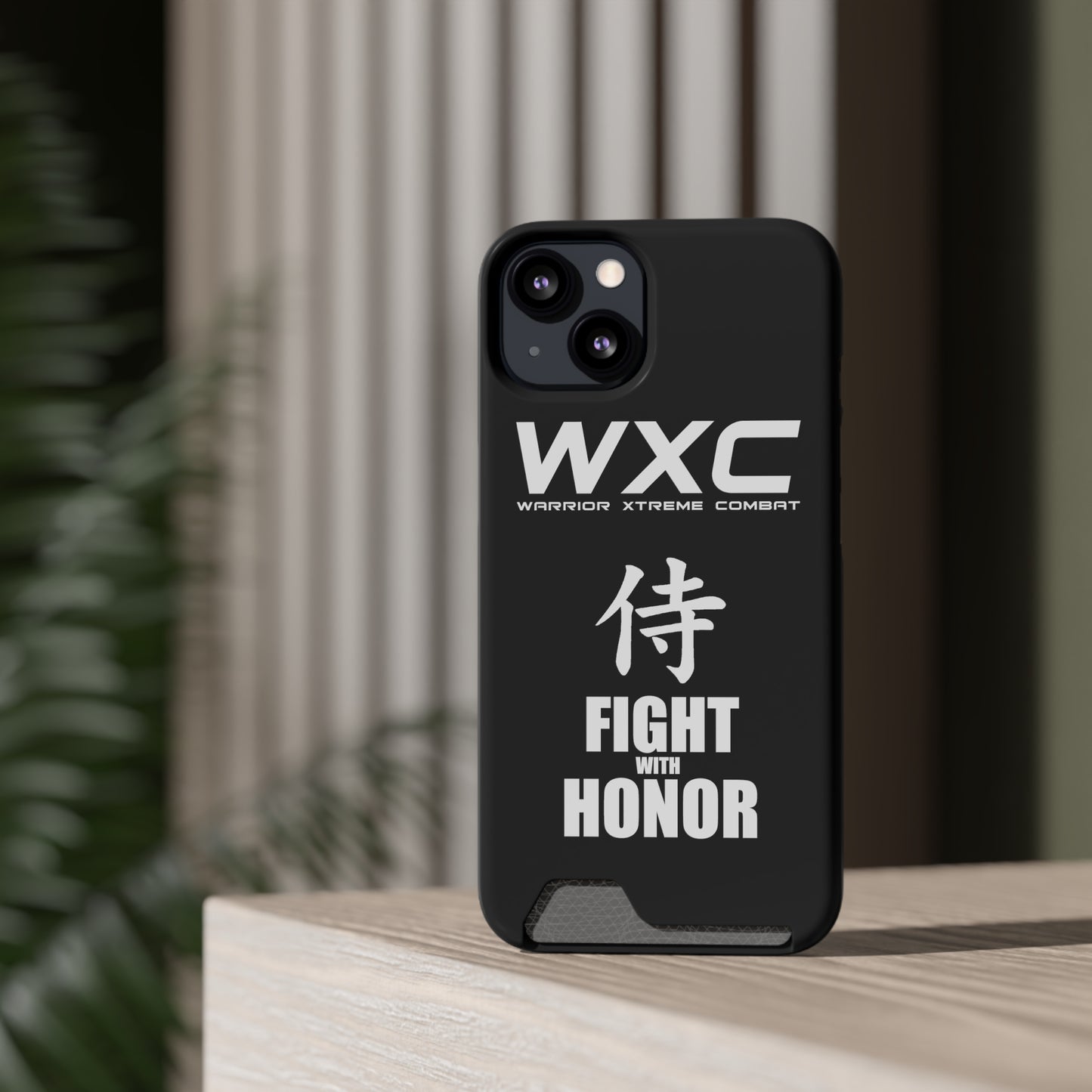 WXC - I Phone Case With Card Holder