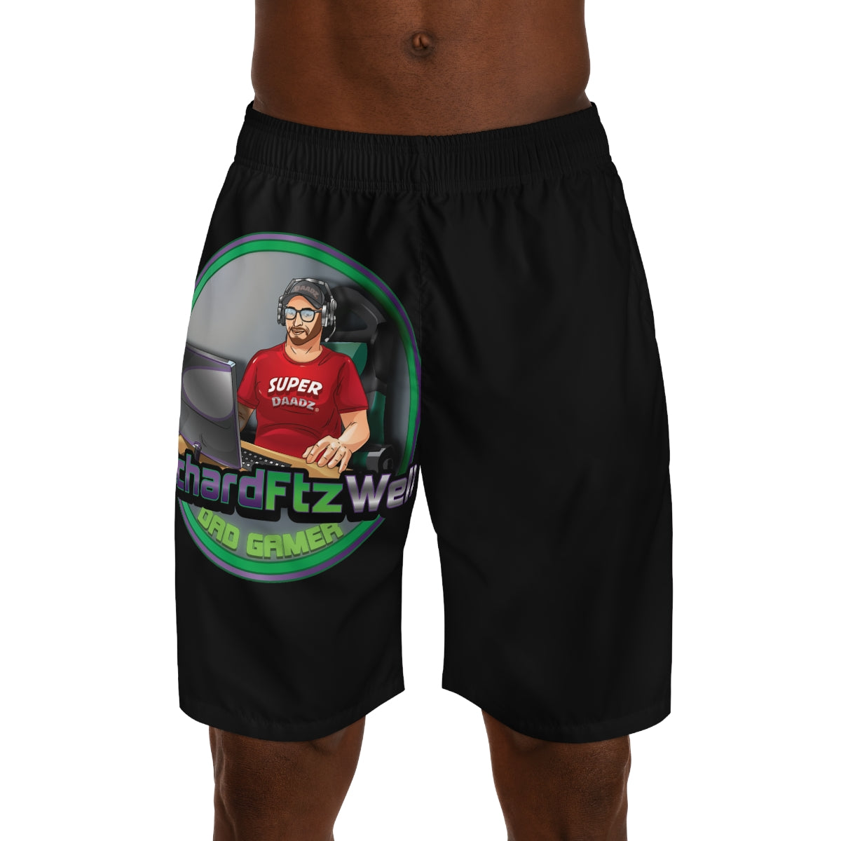 Men's Jogger Shorts (AOP)