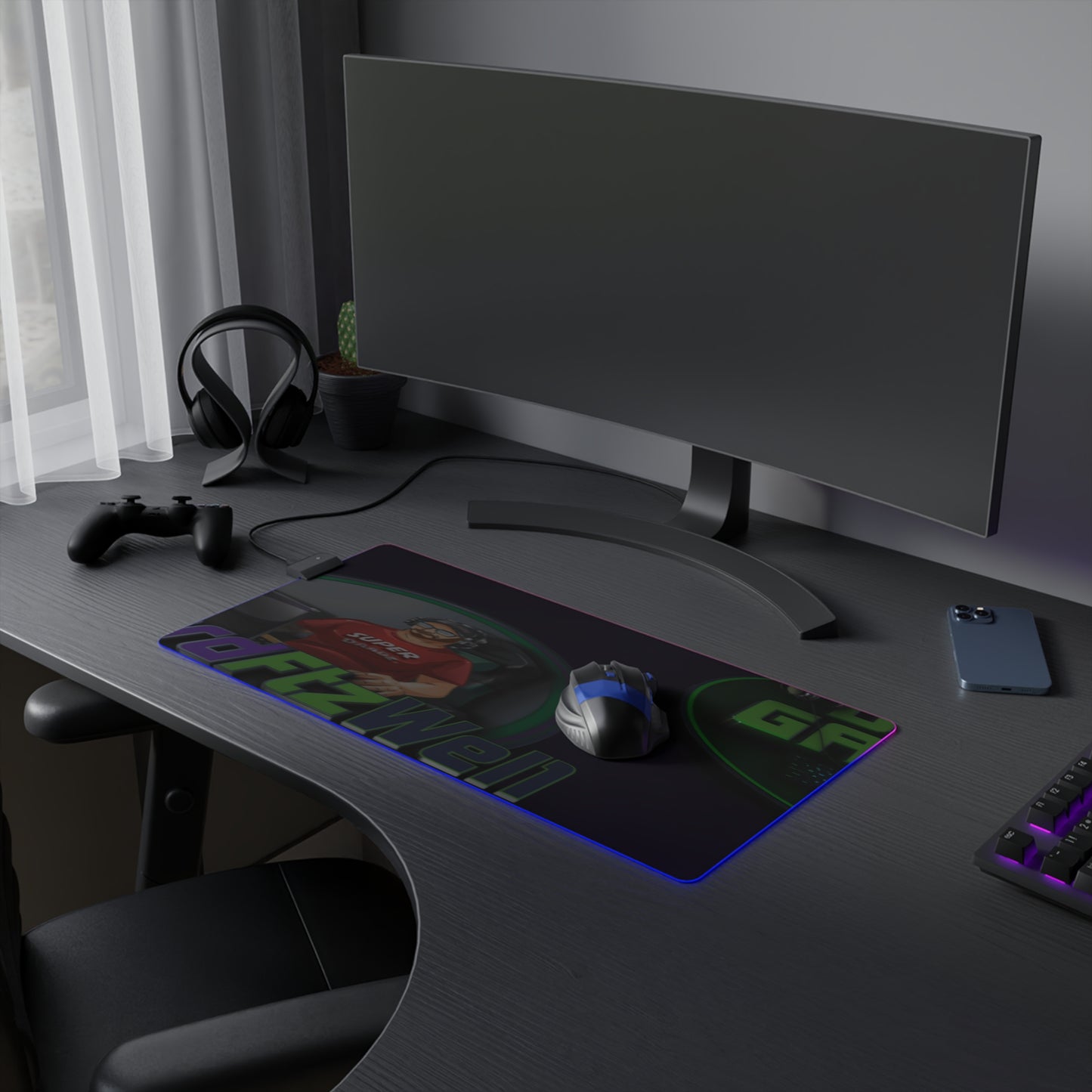 LED Gaming Mouse Pad