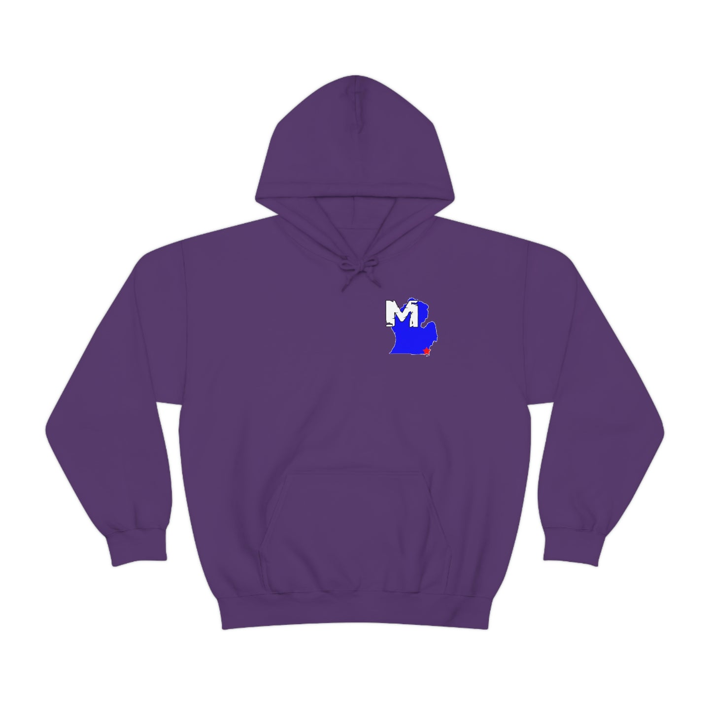 Monroe, MI Flag Hoodie