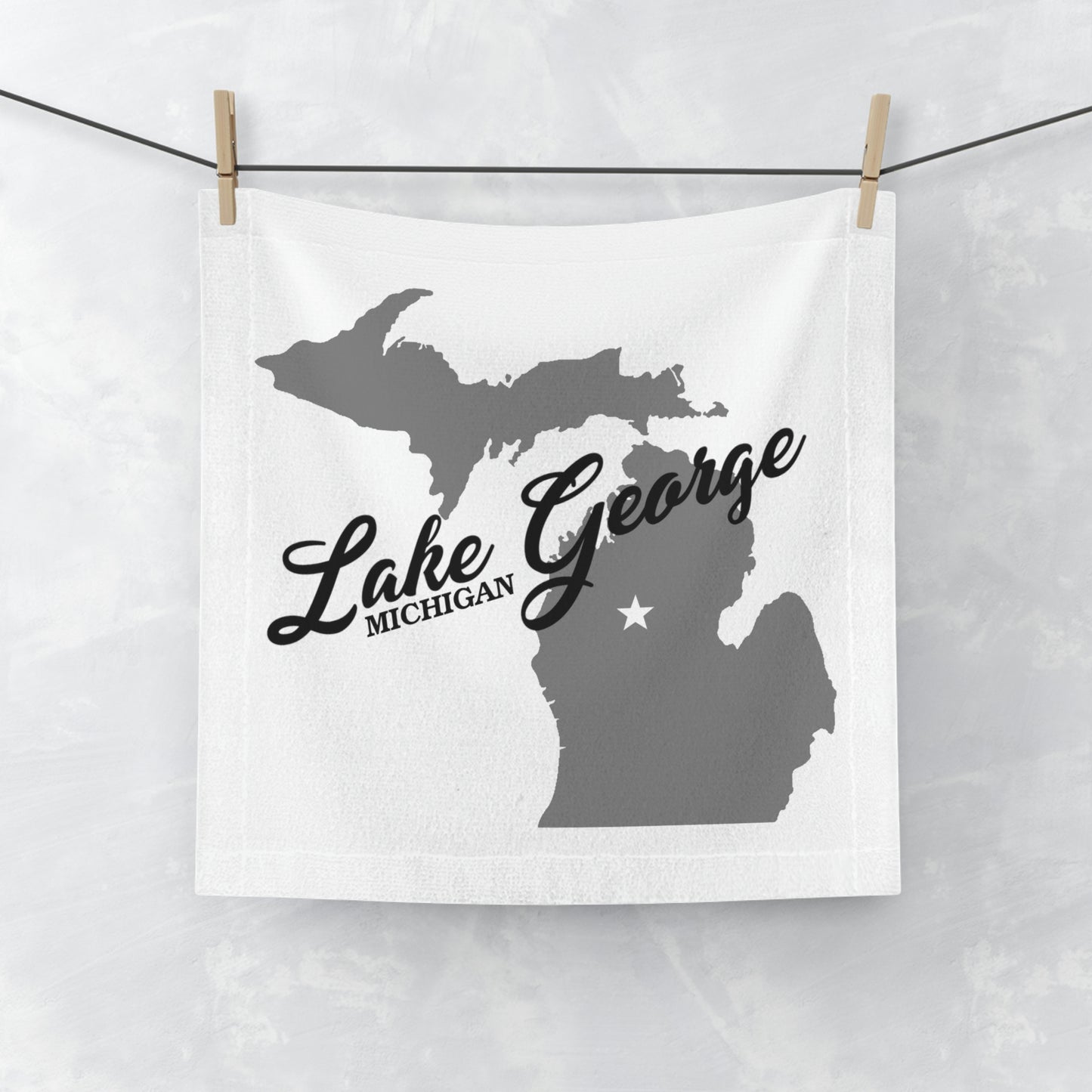 Lake George - Face Towel