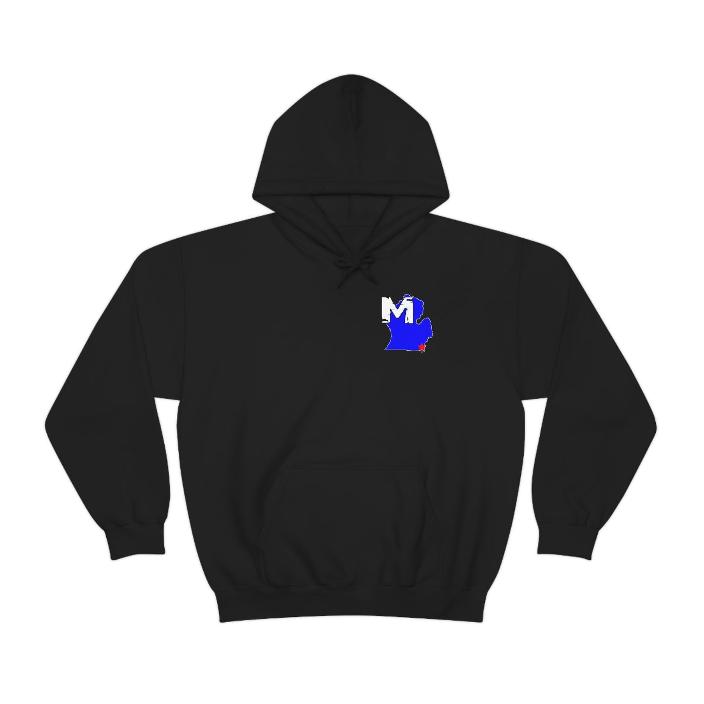 Monroe, MI Flag Hoodie