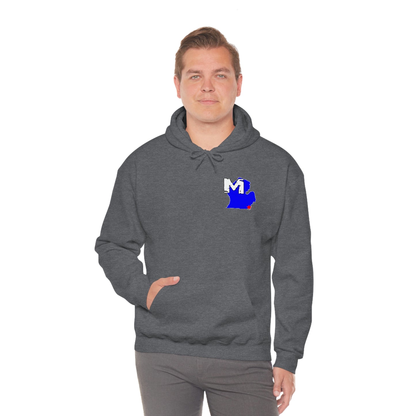 Monroe, MI Flag Hoodie