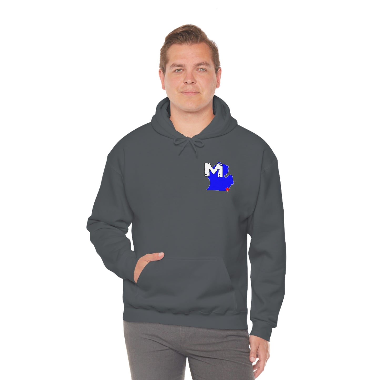 Monroe, MI Flag Hoodie