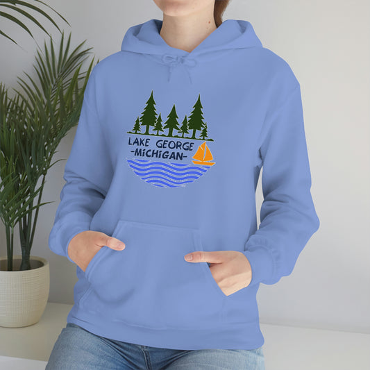 Lake George Water Hooded Sweatshirt