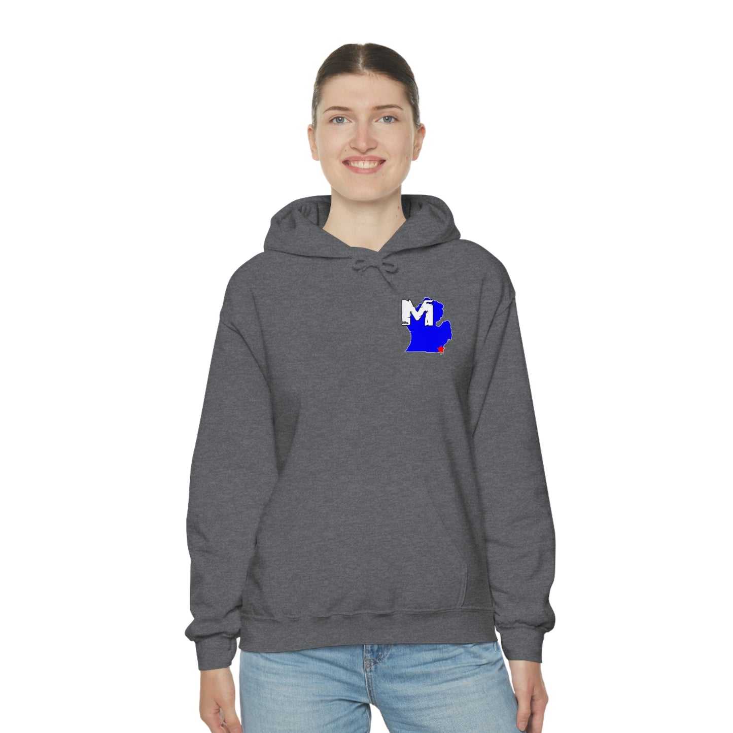 Monroe, MI Flag Hoodie